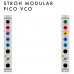 stroh modular pico vco, panel+pcb+bkt, 4U (BNDDSPVCOFORULW) by synthcube.com